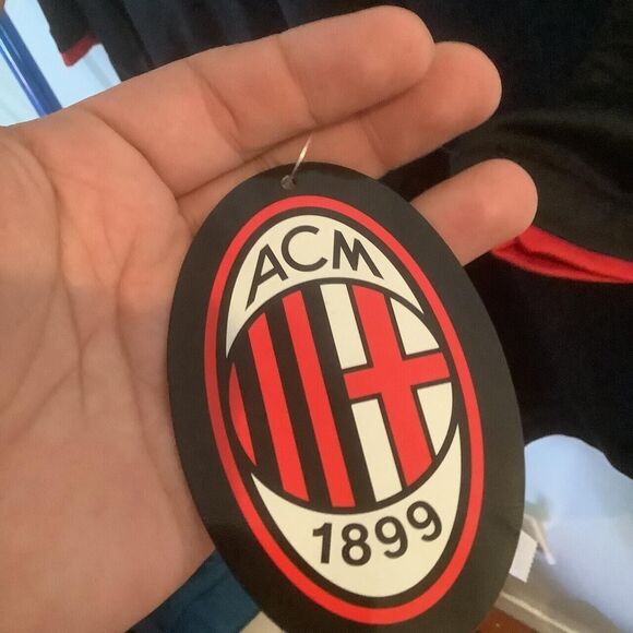 Jersey fútbol football top tee t shirt size medium m Associazione Calcio Milan c - Picture 4 of 5